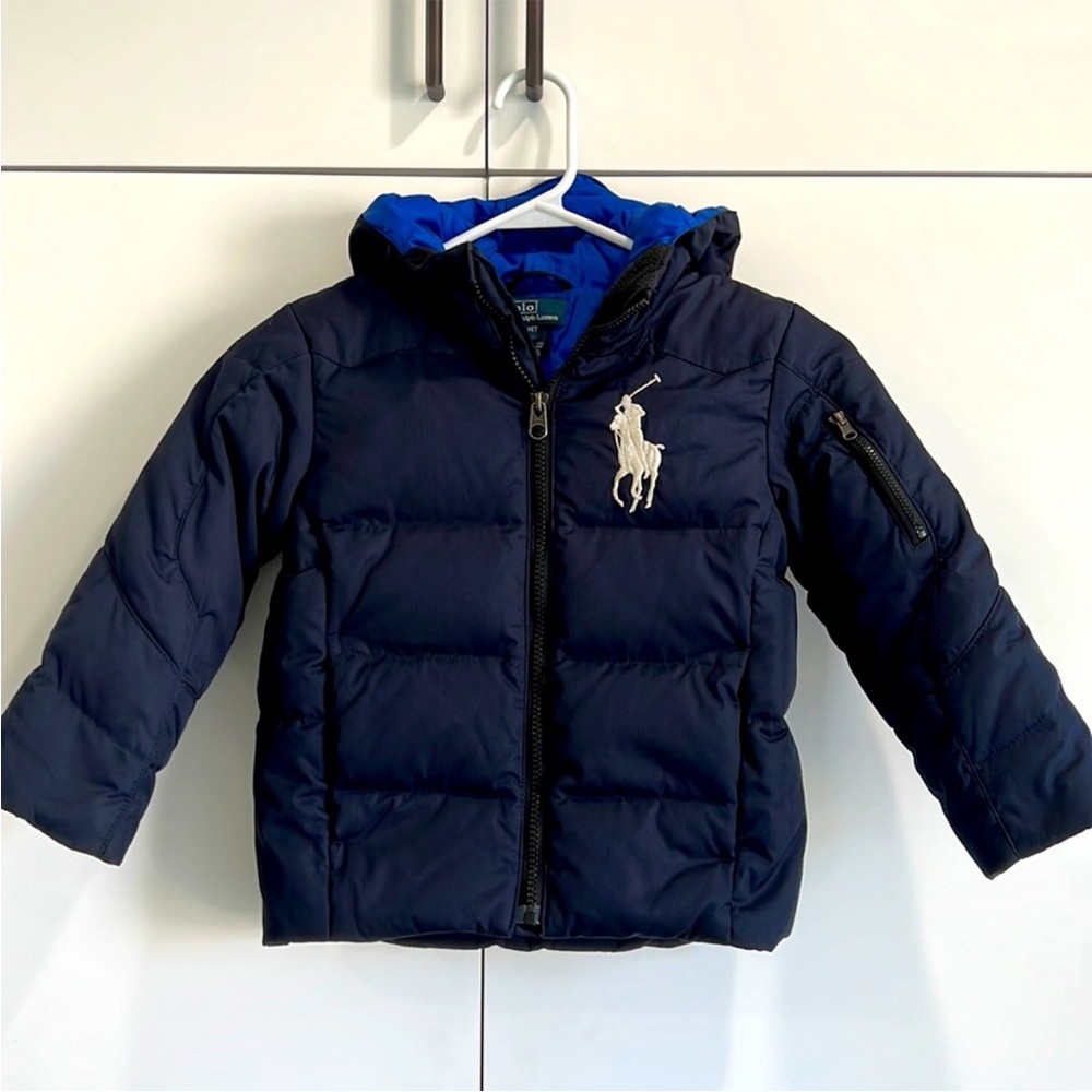 Boys Polo Ralph Lauren puffer jacket. Like new